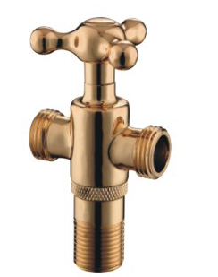 Quick-opening angle valve