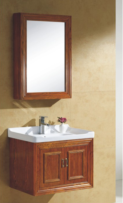 High-grade oak bathroom cabinet